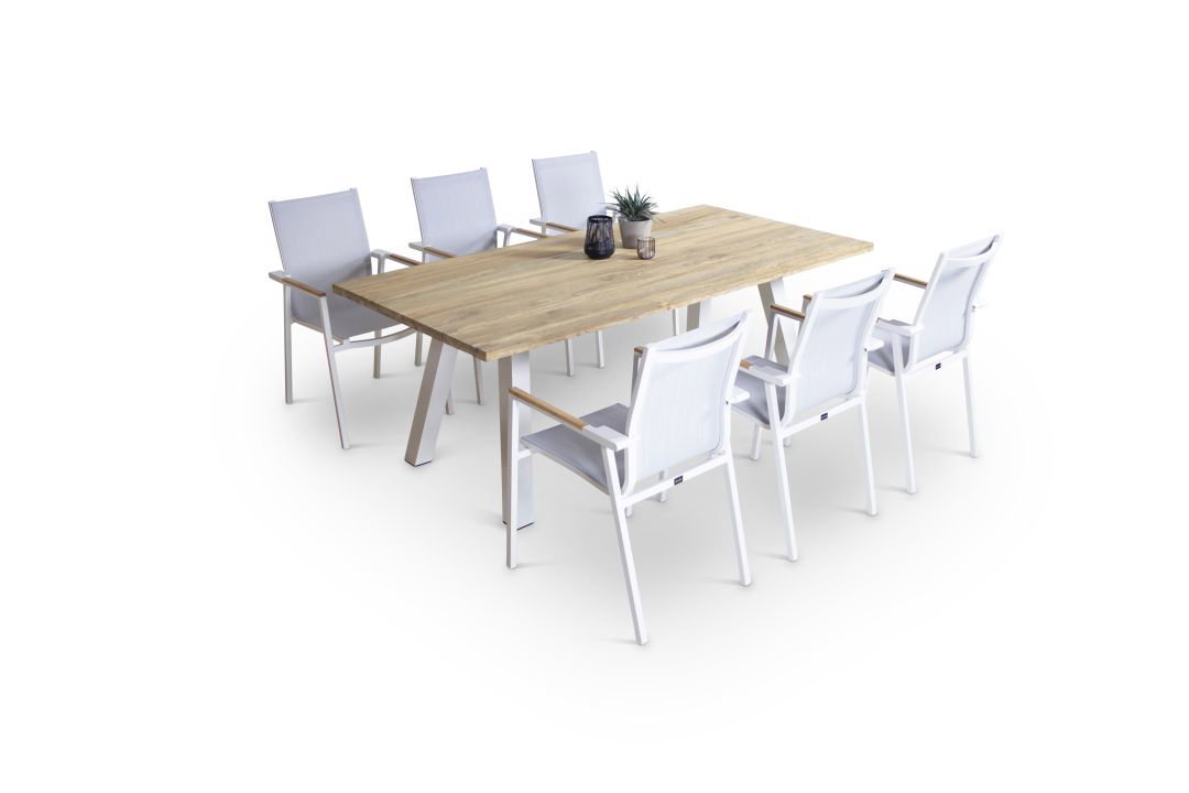Tecca Dining 6 (bílá)
