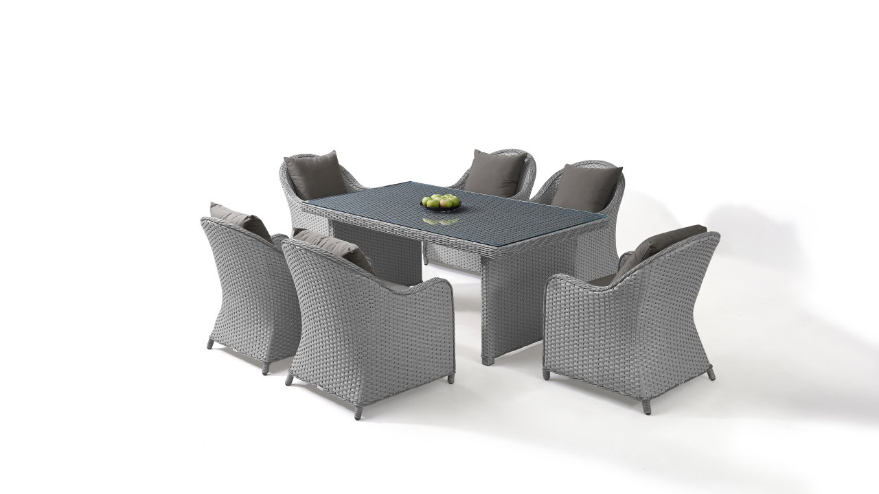 Kasu Dining 6 (šedá)