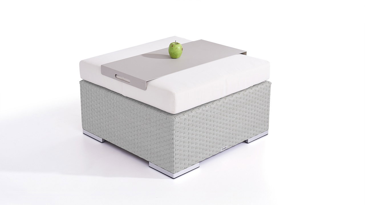 Cube podnožka 75 cm (šedá)